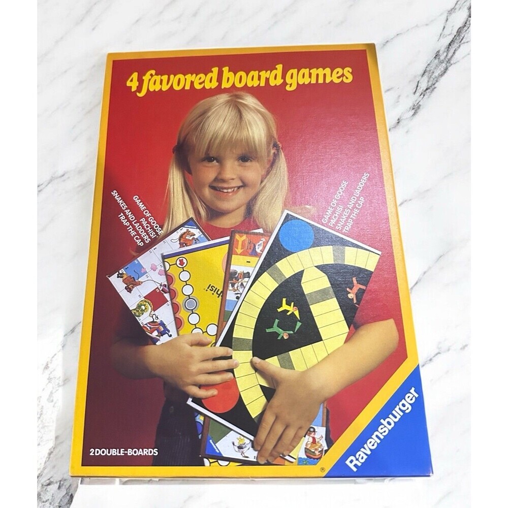 Vintage 4 Favorite‎ Board Games Ravensburger 1987